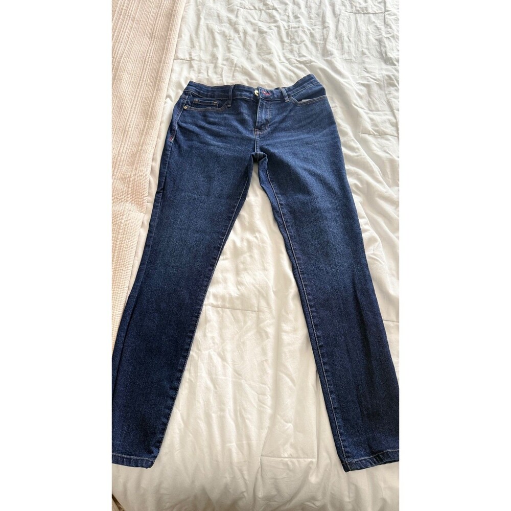 Tommy Hilfiger Raleigh Skinny Jeans Women's Size 6 Dark Wash Stretch Denim